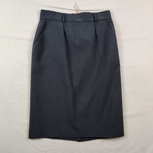 Vtg Women's Boston Classics By Pearl Gordon Black Skirt Sz 16